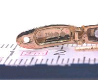 Creolen Ohrringe 750 Gold Diamant 0,18 ct - Bild 5