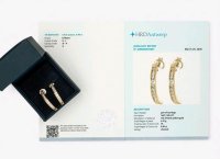 Ohrringe 585 Gelbgold 0,9 ct Diamant Stecker - Bild 2