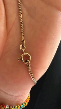 Goldkette 750 Gold massiv 4 mm 60 cm - Bild 3