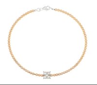 Armreif 750 Gelbgold 0,25 ct Diamanten - Bild 4