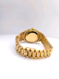 Rolex Datejust 750 Gold 31mm Diamant Saphir - Bild 7