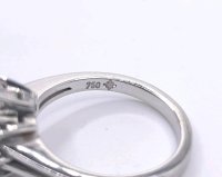 Ring 750 Gold Saphir 0,75 ct Diamant 0,4 ct - Bild 7