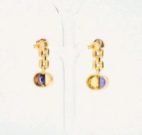 Ohrstecker 750 Gold Saphir 1,4 ct - Bild 6