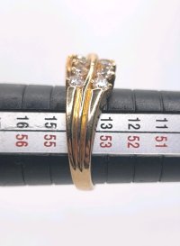 Infinity Memorie Ring 585 Gold 1ct Diamant H-J - Bild 5