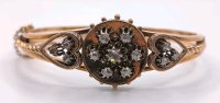 Armband 585 Rotgold Diamant 0,6 ct antik - Bild 4