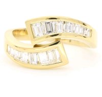 Verlobungsring 750 Gold 1,5 ct Diamant - Bild 1