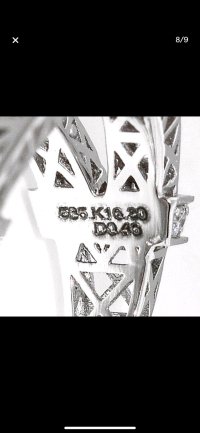 Verlobungsring 585 Gold Kunzit 16,3 ct Diamant - Bild 10