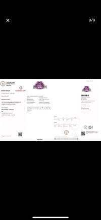 Verlobungsring 585 Gold Kunzit 16,3 ct Diamant - Bild 11