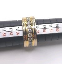 Eternity-Ehering 750 Gold mit 2 ct Diamanten - Bild 5