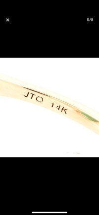 Verlobungsring 585 Gold mit Smaragd & Diamant - Bild 7