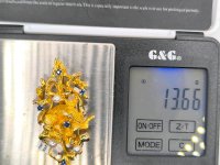 Anhänger 750 Gelbgold Saphir 0,3 ct und Perle - Bild 8