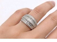 Siegelring 585 Gelbgold 1 ct Diamant H-I VS - Bild 1