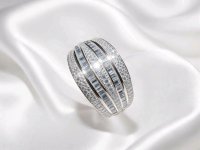 Siegelring 585 Gelbgold 1 ct Diamant H-I VS - Bild 2
