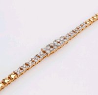 Tennisarmband 750 Gold mit 2 ct Diamanten - Bild 5