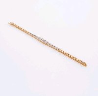 Tennisarmband 750 Gold mit 2 ct Diamanten - Bild 7