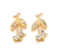 Ohrringe 750 Gold 1,16 ct Diamant - Bild 8