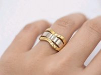 Ring 585 Gelbgold Ehering Siegelring - Bild 2