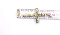 Kreuz-Anhänger 585 Gold mit 0,6 ct Diamant - Bild 6