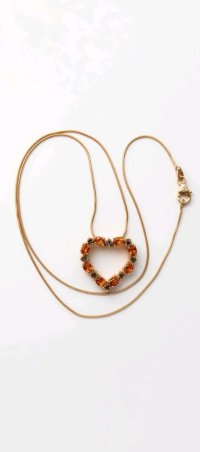 Collier 585 Gold mit Citrin & Rauchquarz - Bild 6