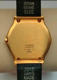 Ebel Classic Wave 1911 Herrenuhr 750 Gold - Bild 6