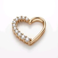 Anhänger 585 Gelbgold Charm 0,5 ct Diamant - Bild 5
