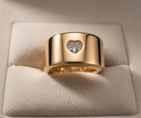 Chopard Happy Diamonds Ring 750 Gold Diamant - Bild 1