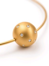 Niessing Collier 750 Gold Diamant 0,24 ct - Bild 2