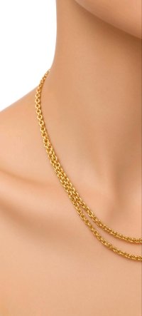 Chopard Königskette 750 Gelbgold 42cm - Bild 2