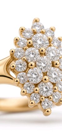 Verlobungsring 585 Gold 0,56 ct Diamant - Bild 3