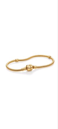 Pandora Charm-Armband 585 Gelbgold 18 cm mit Box - Bild 5
