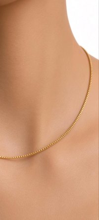 Königskette 585 Gelbgold 14K, 55 cm, 15 g - Bild 2