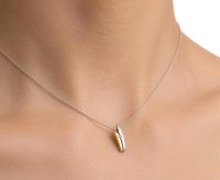 Anhänger 585 Gold 14K mit 0,06 ct Diamant - Bild 4