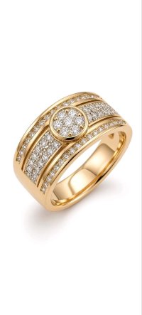 Siegelring 585 Gold Diamant 0,56 ct Iced Out - Bild 4