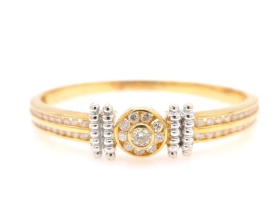 Armreif 750 Gold 2,5 ct Diamant H-J VSI2-SI1