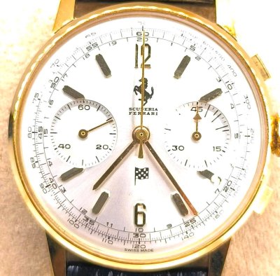 750 Gold Uhr Scuderia Ferrari Limited Edition
