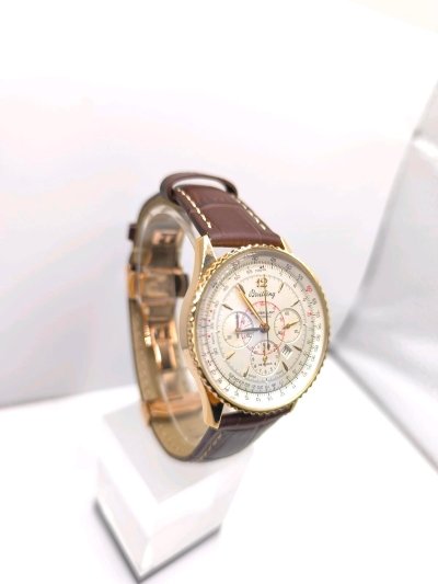 Breitling Montbrilliant Chronograph Gelbgold
