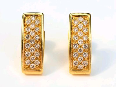 Ohrstecker 585 Gelbgold 0,5 ct Diamanten