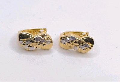 Creolen 585 Gelbgold 14 Karat Ohrringe