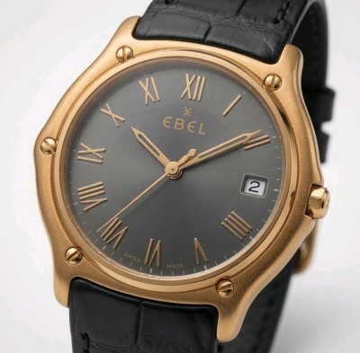 Ebel Classic Wave 1911 Herrenuhr 750 Gold