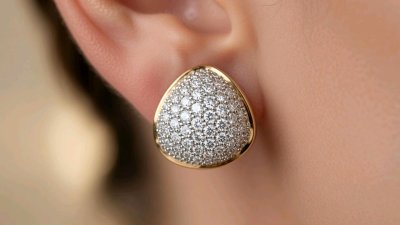 Ohrringe 750 Gold Diamanten 3,3 ct