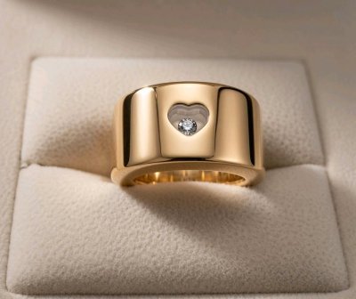 Chopard Happy Diamonds Ring 750 Gold Diamant