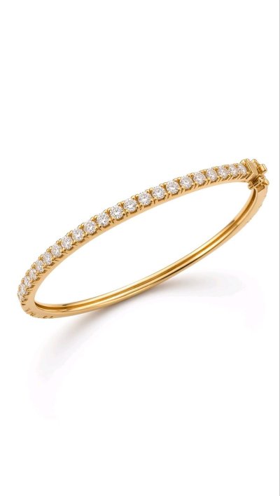 Tennisarmband 585 Gold 2,5 ct Diamant 18 cm