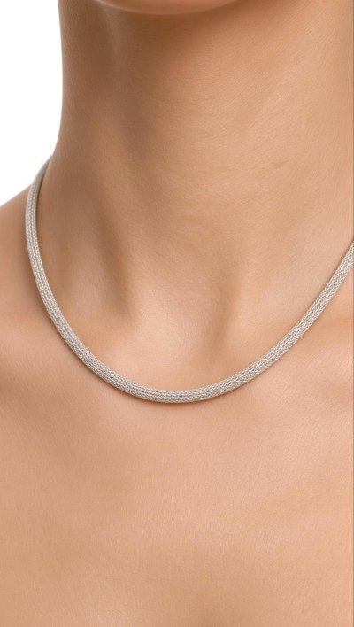 Königskette 585 Gold Panzerkette Collier 14 Karat